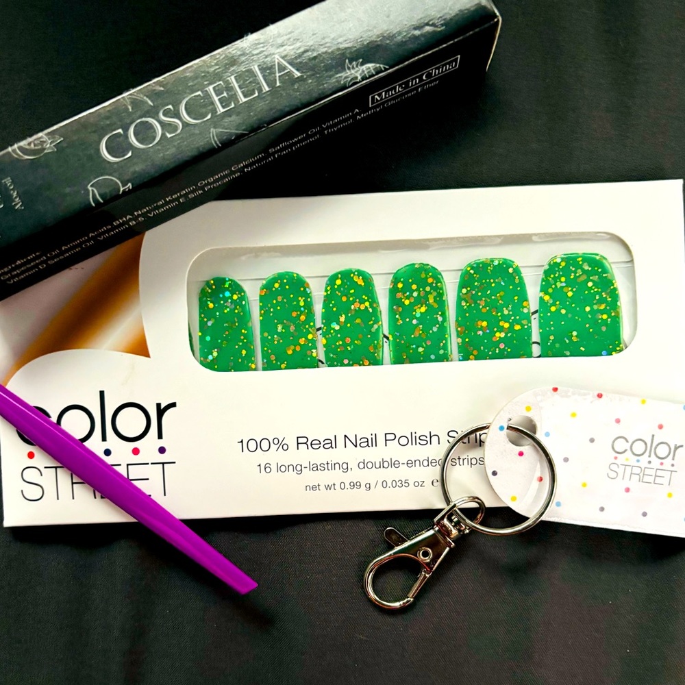 HARD TO FIND RETIRED/unicorn Galway glimmer color street polish.